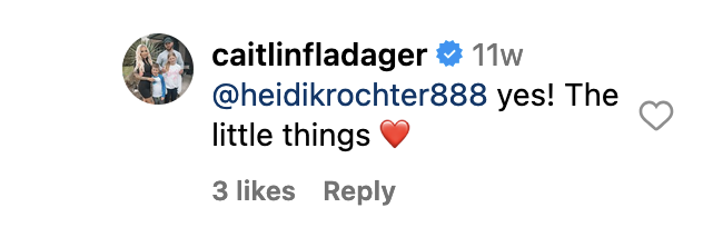 Instagram caption